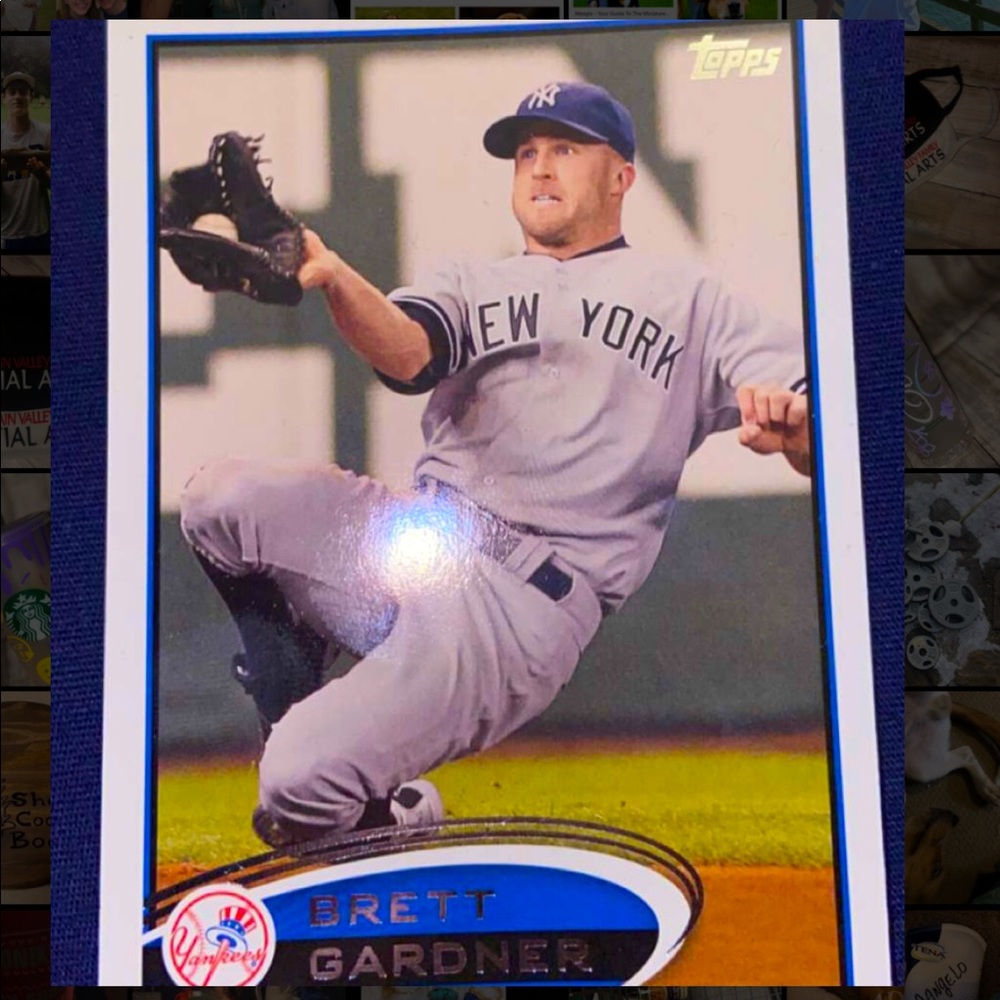 BRETT GARDNER (635) Baseball Card